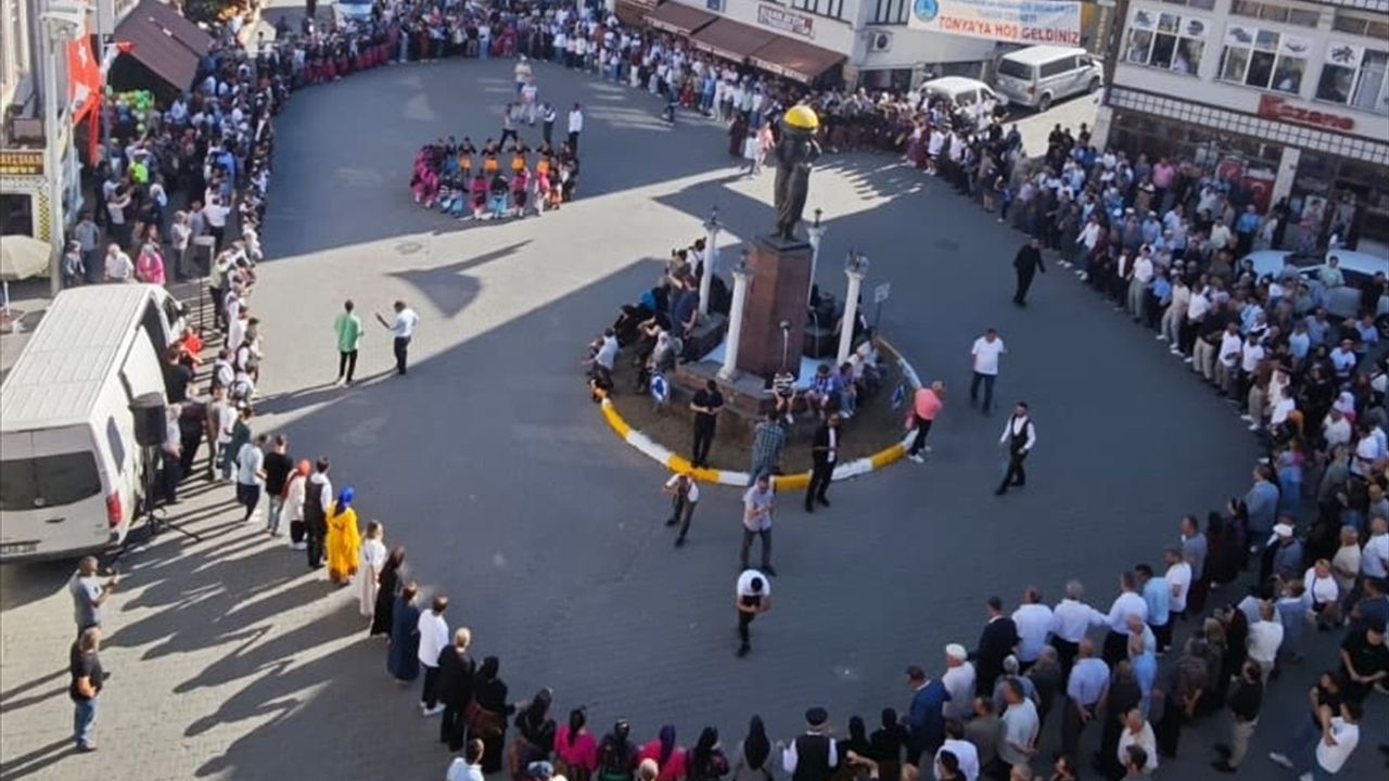 22. Tonya Tereyağı Kültür ve Sanat Festivali Başladı