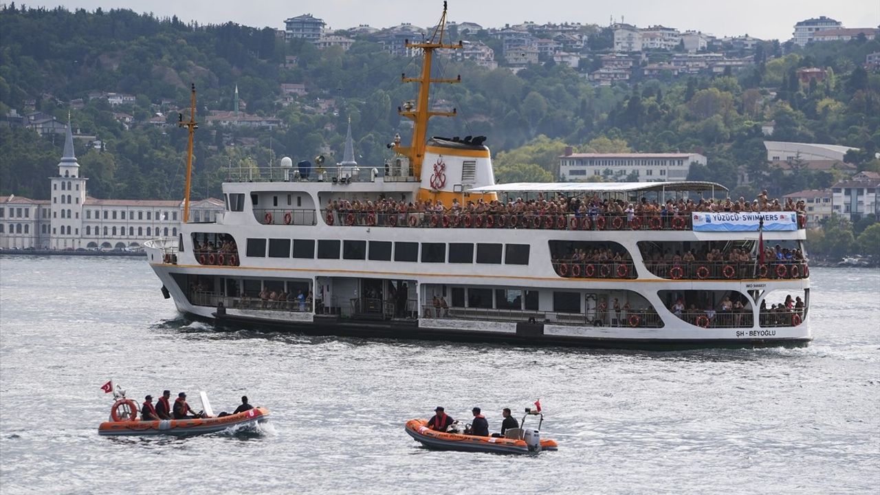 37. Boğaziçi Kıtalararası Yüzme Yarışı Heyecanı Başladı