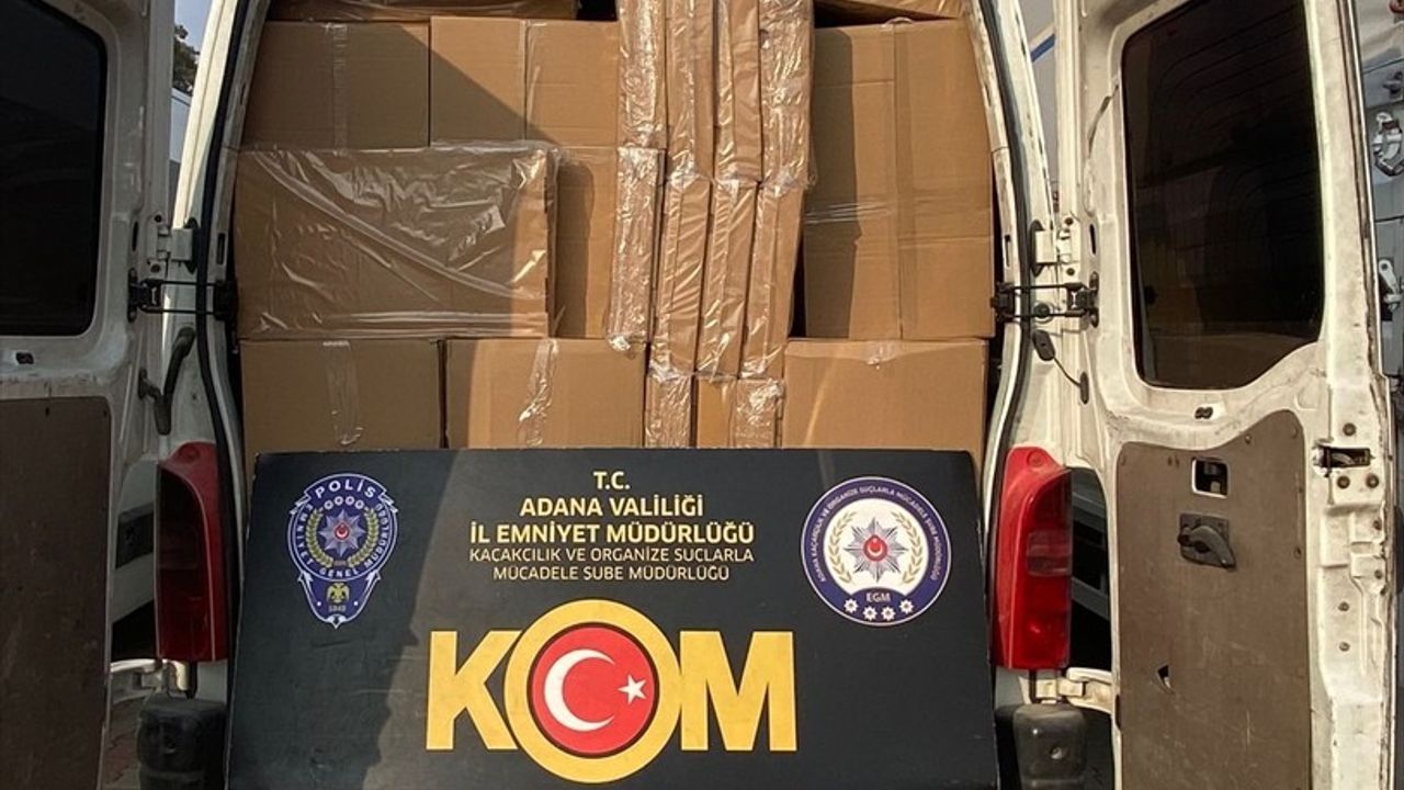 Adana'da 4,8 Milyon Doldurulmuş Makaron Ele Geçirildi