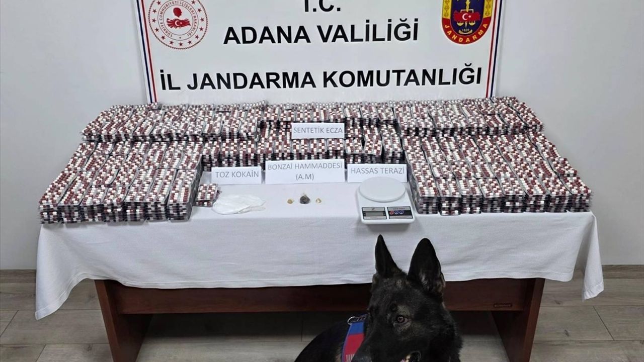 Adana'da Uyuşturucu Operasyonu: 19 Bin Hap Ele Geçirildi