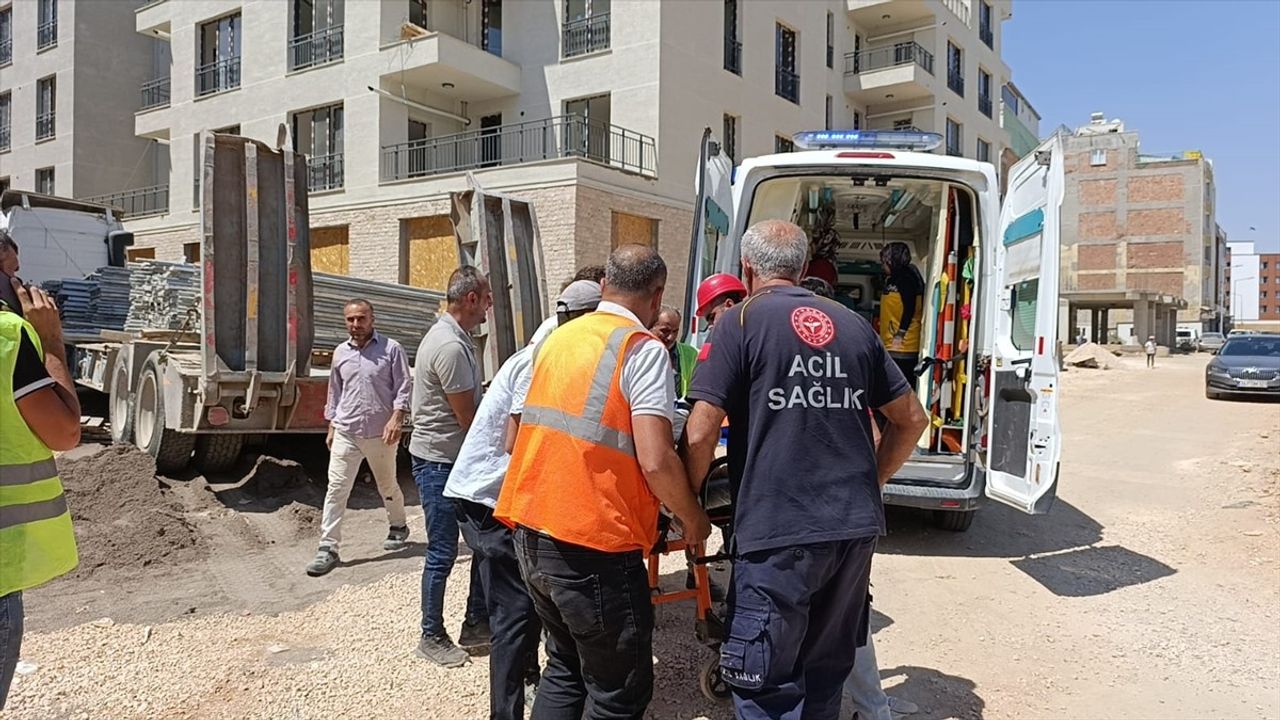 Adıyaman'da İnşaatta Elektrik Kazası: Bir İşçi Ağır Yaralandı