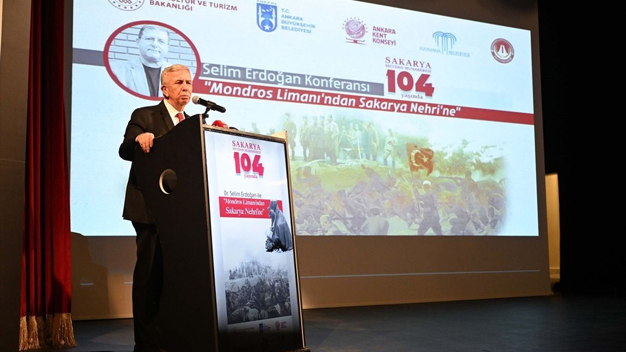 Ankara'da Sakarya Meydan Muharebesi Konferansı