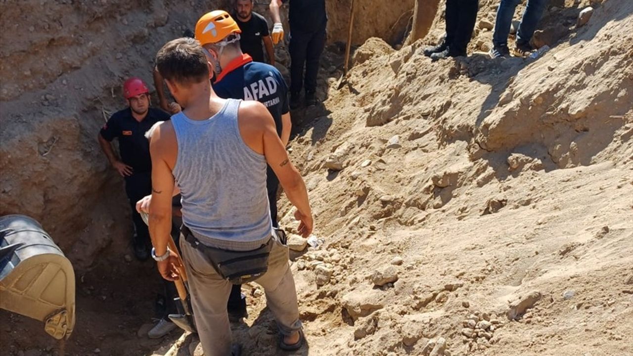 Aydın'da Göçük Altında Kalan İşçi Hayatını Kaybetti