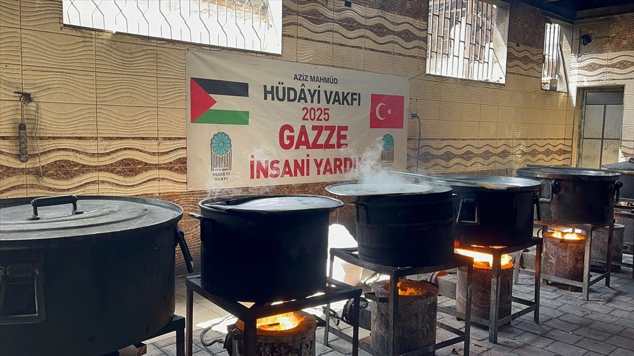 Aziz Mahmud Hüdayi Vakfı, Gazze'ye Yardım Faaliyetlerine Devam Ediyor