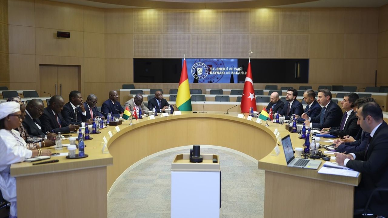Bakan Bayraktar, Gine Heyetiyle İşbirliği Görüşmesi Yaptı