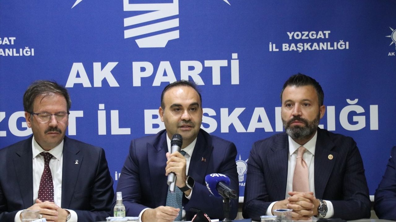 Bakan Kacır, Terörsüz Türkiye ve Sanayi Gelişmelerini Vurguladı