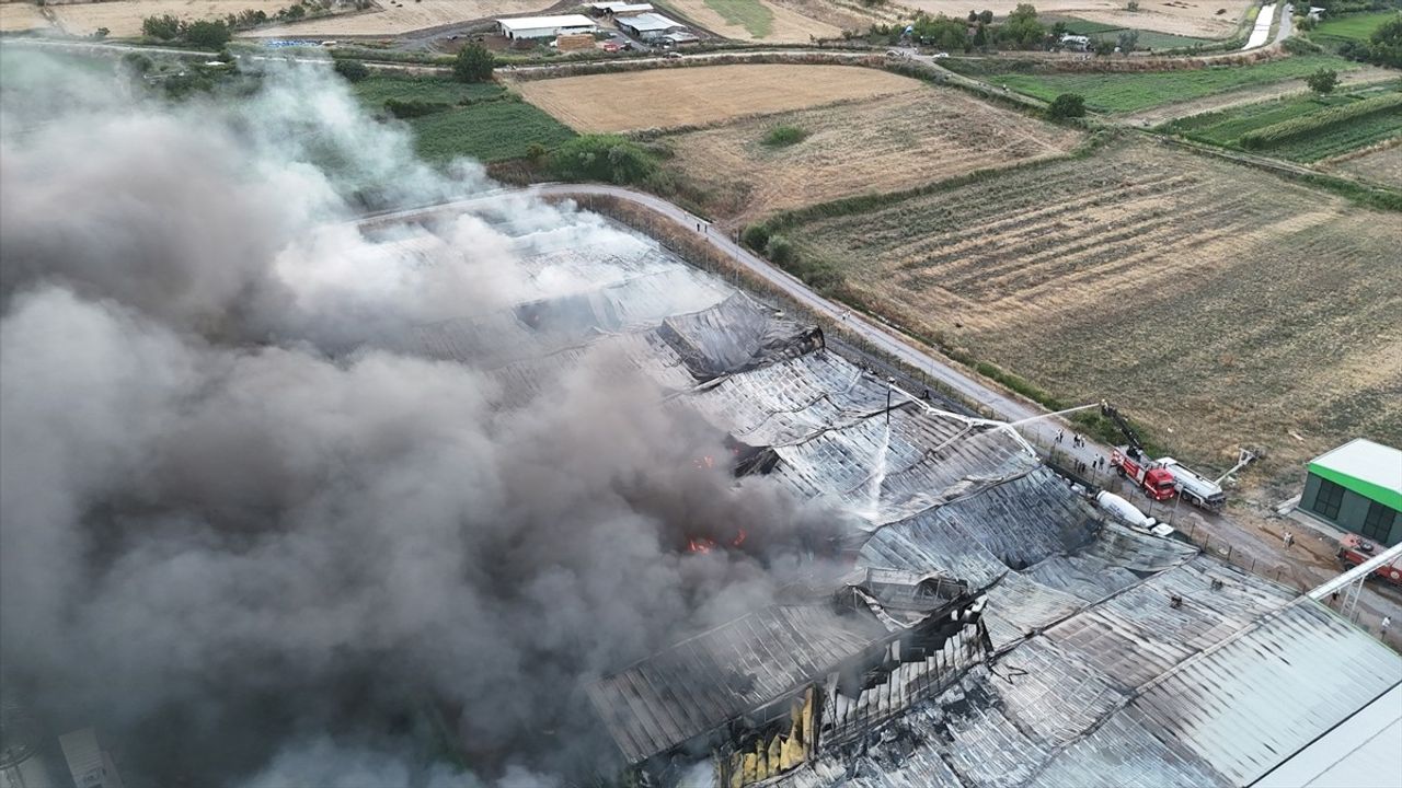 Balıkesir'de Süt Ürünleri Fabrikasında Yangın: 2 İşçi Hayatını Kaybetti