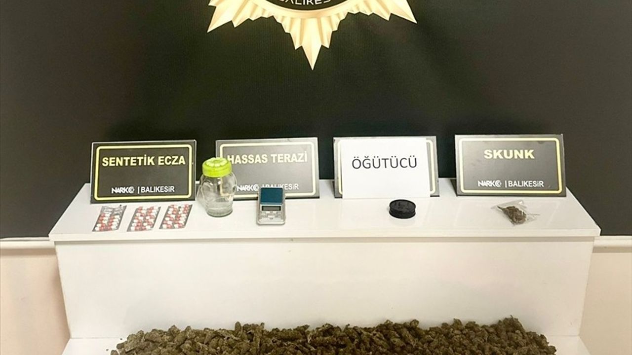 Balıkesir'de Uyuşturucu Operasyonu: Bir Şüpheli Tutuklandı