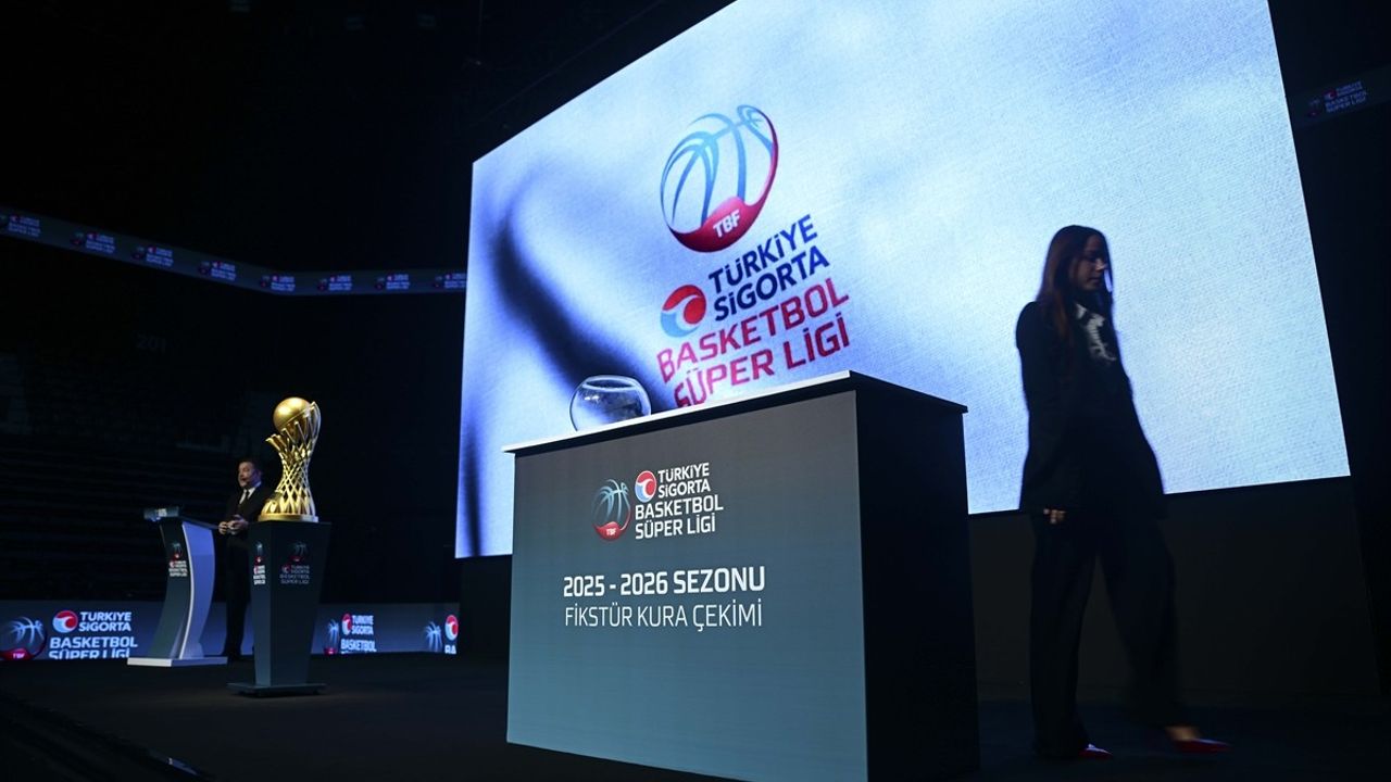 Basketbol Süper Ligi 2025-2026 Sezonu Fikstür Çekimi Gerçekleşti