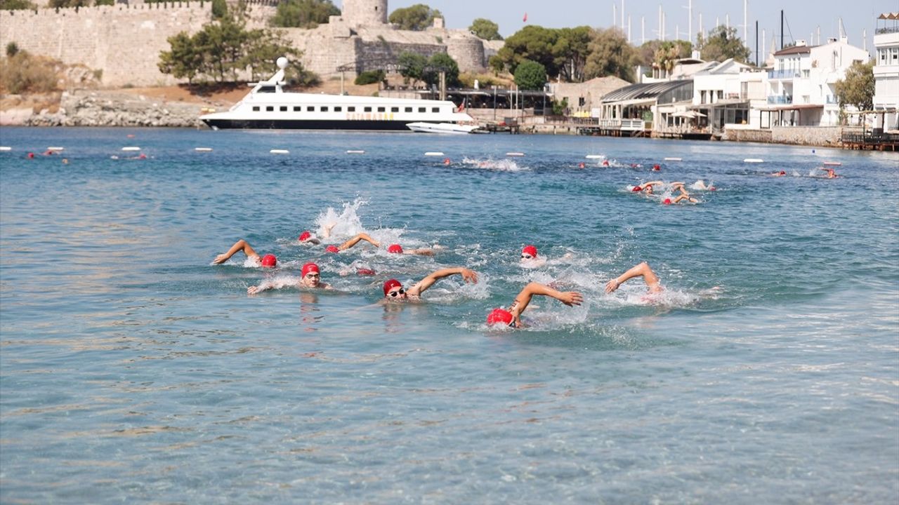 Bodrum'da Sağlığa Kulaç At Etkinliği Gerçekleşti
