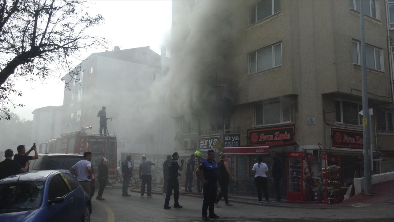 Bolu'da Apartman Yangını: İki Kişi Kurtarıldı