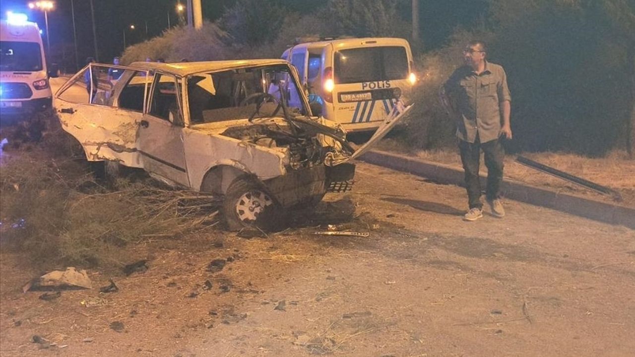 Burdur'da Kaza: 10 Yaralı