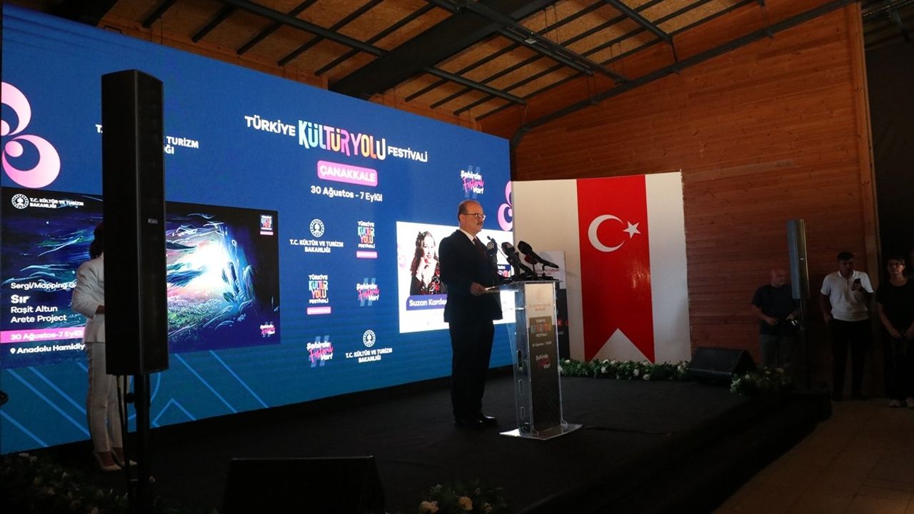 Çanakkale Kültür Yolu Festivali Başladı