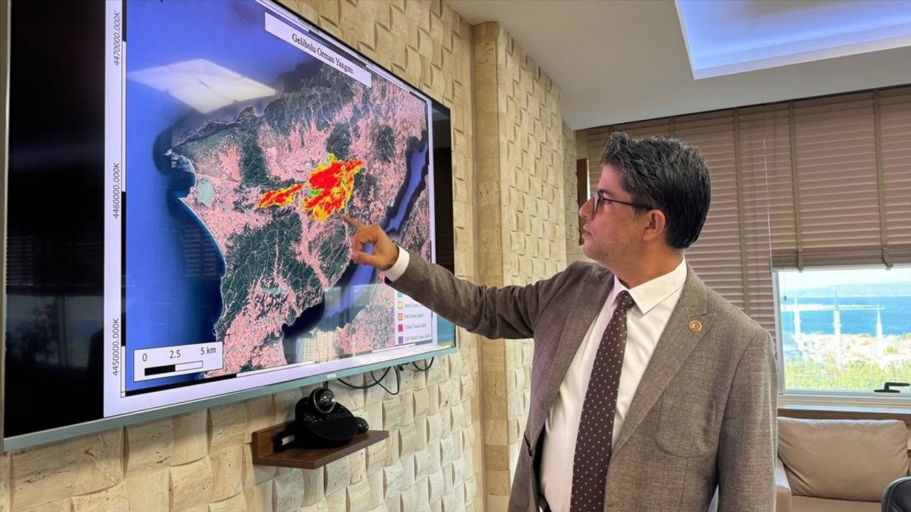 Çanakkale Orman Yangınlarının Etkileri Bilimsel Olarak İncelendi