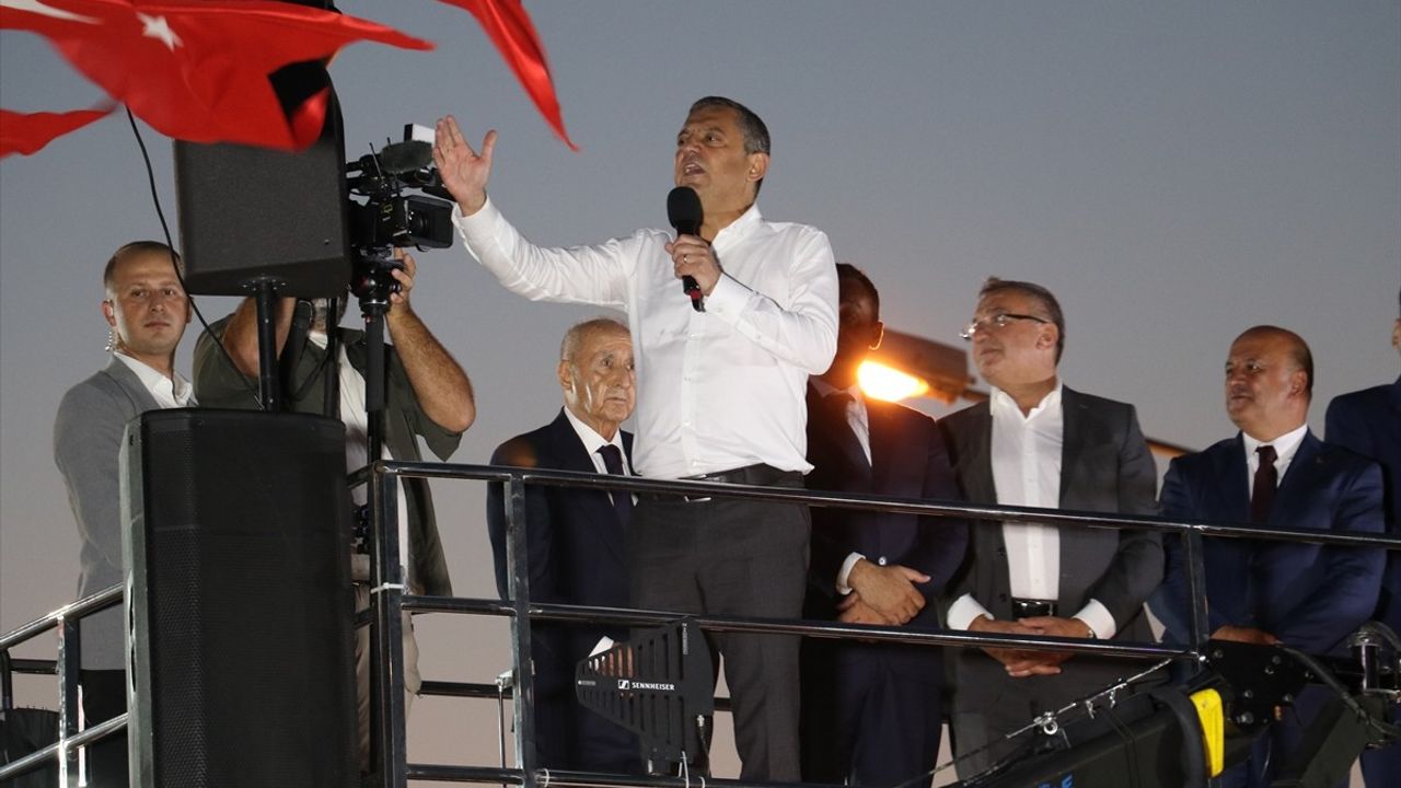 CHP Genel Başkanı Özgür Özel Sinop'ta Ekonomi Üzerine Konuştu