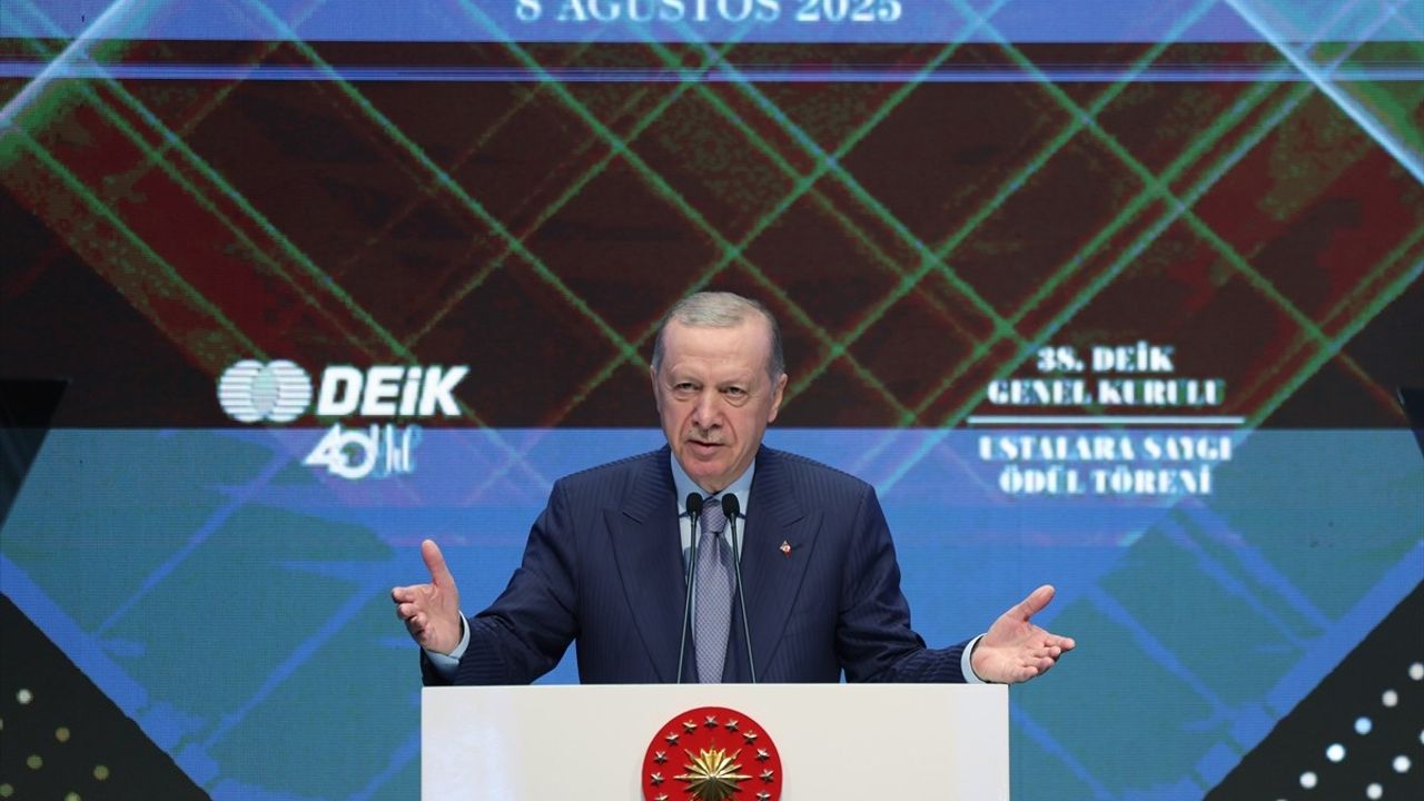 Cumhurbaşkanı Erdoğan, DEİK’in 40. Yılını Kutladı