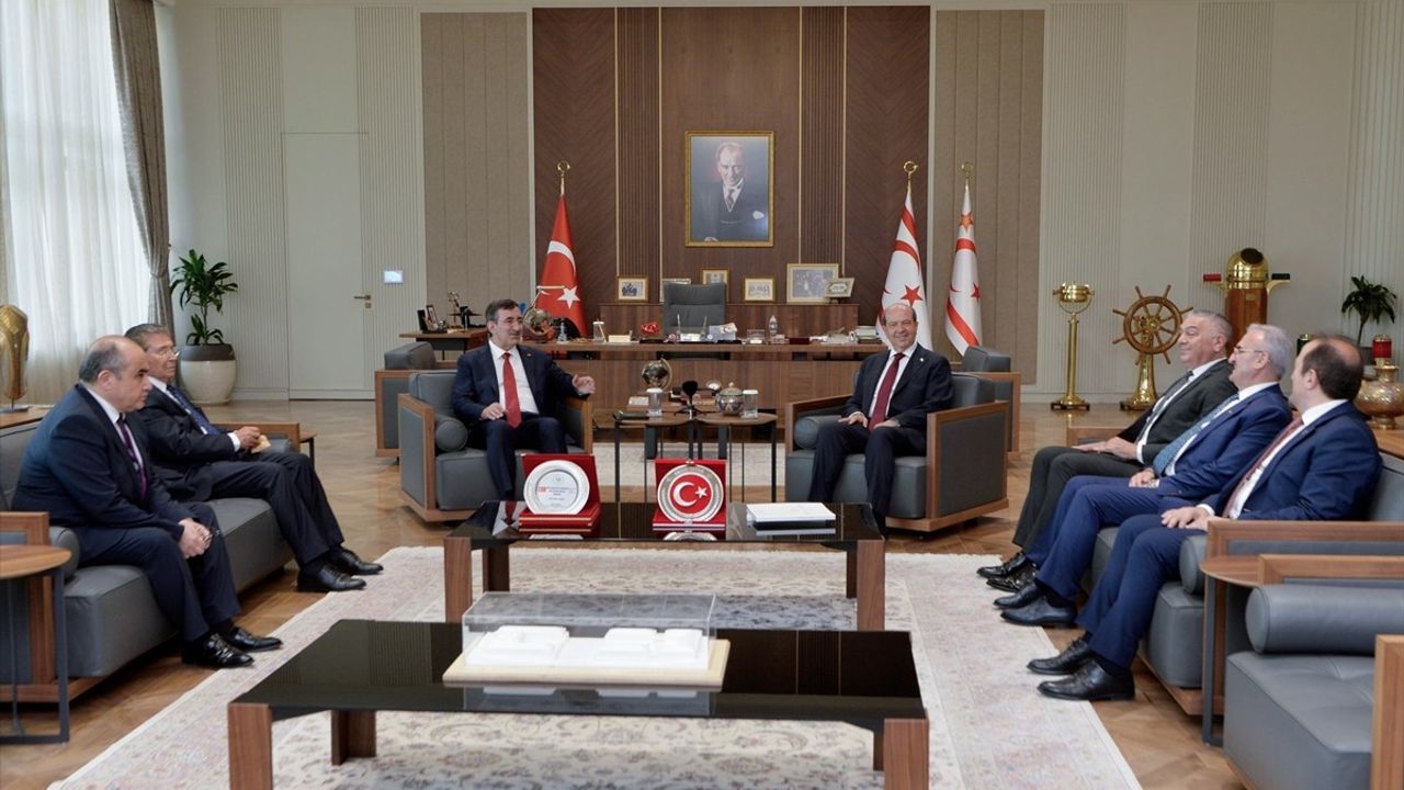 Cumhurbaşkanı Yardımcısı Cevdet Yılmaz'ın KKTC Ziyareti