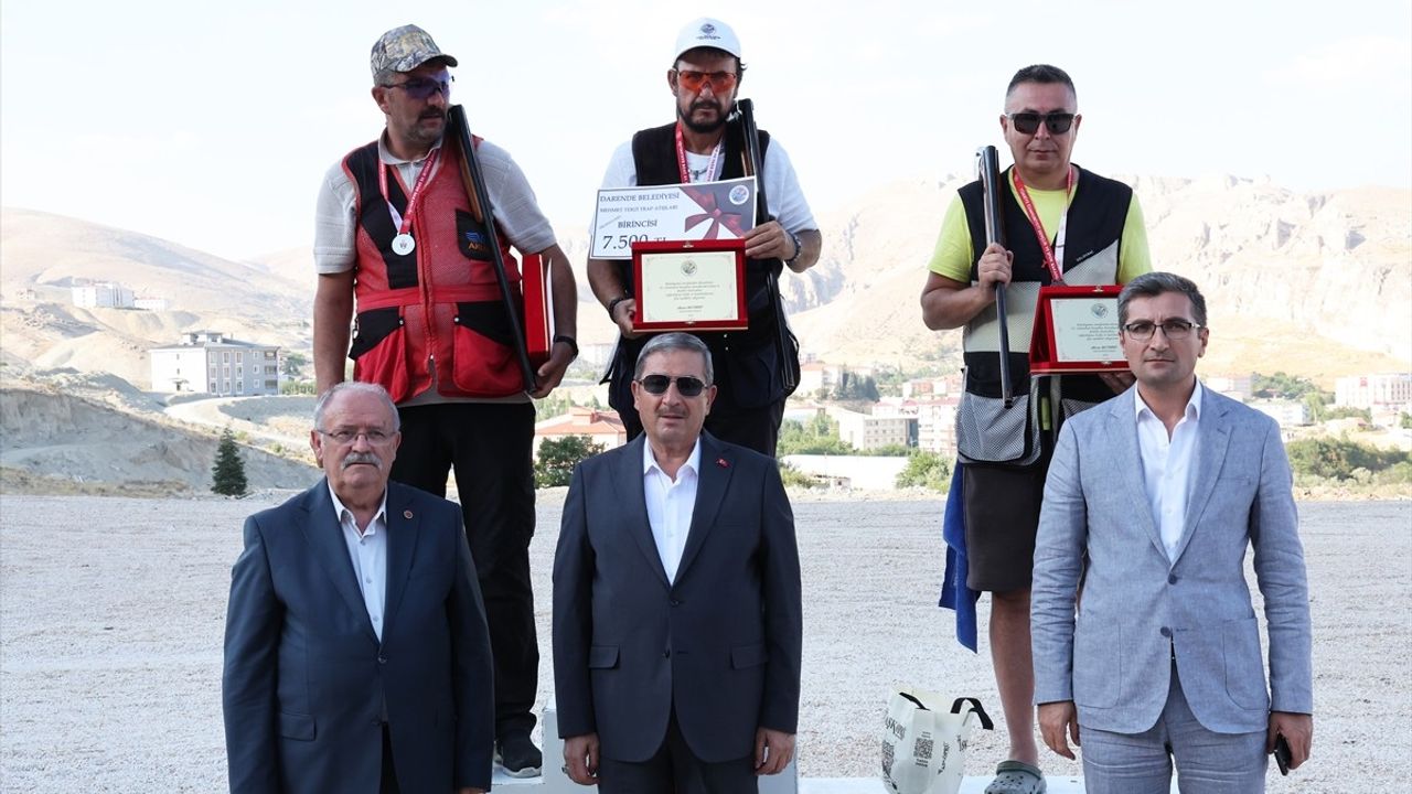 Darende'de Trap Atışları Turnuvası Düzenlendi