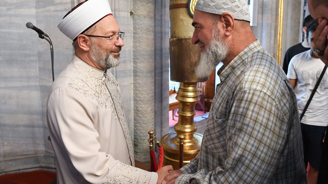 Diyanet İşleri Başkanı Ali Erbaş'tan Namaz ve Oruçun Önemi Vurgusu