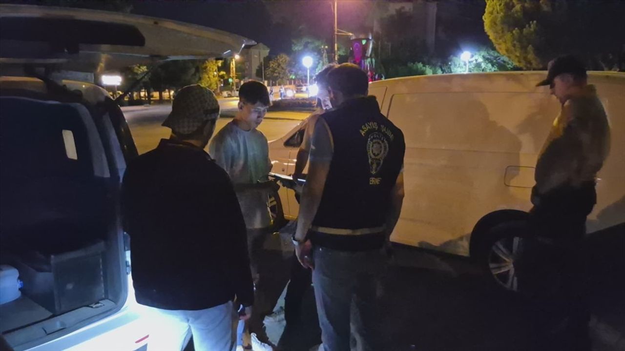 Edirne'de Motosiklet Sürücüsüne 55 Bin Lira Ceza
