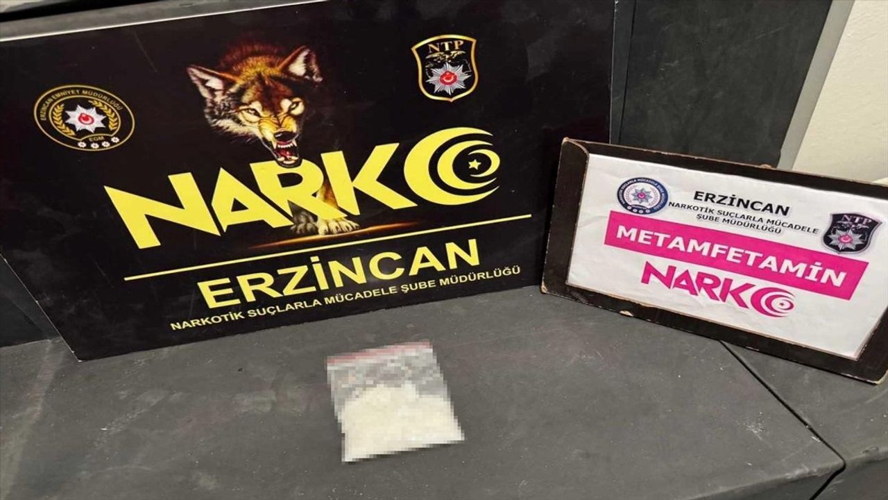 Erzincan'da Uyuşturucu ile Yakalanan Şüpheli Tutuklandı