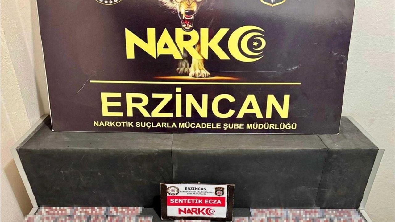 Erzincan'da Uyuşturucu Operasyonu: Zanlı Tutuklandı