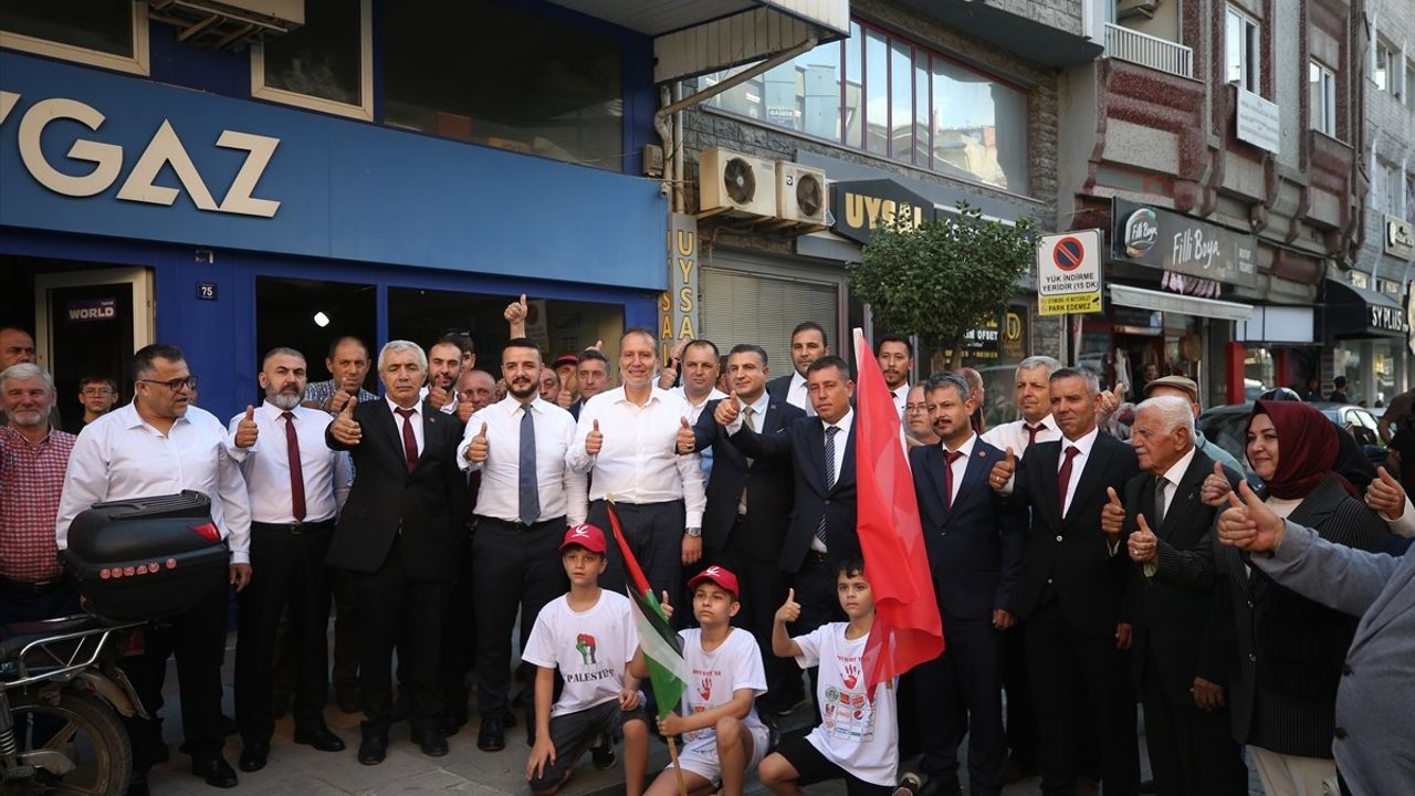 Fatih Erbakan Çanakkale'de Partililerle Buluştu