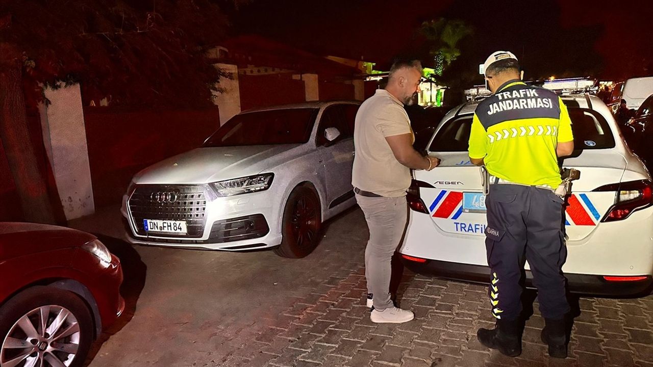 Fethiye'de Hatalı Sollama Yapan Sürücüye Ceza