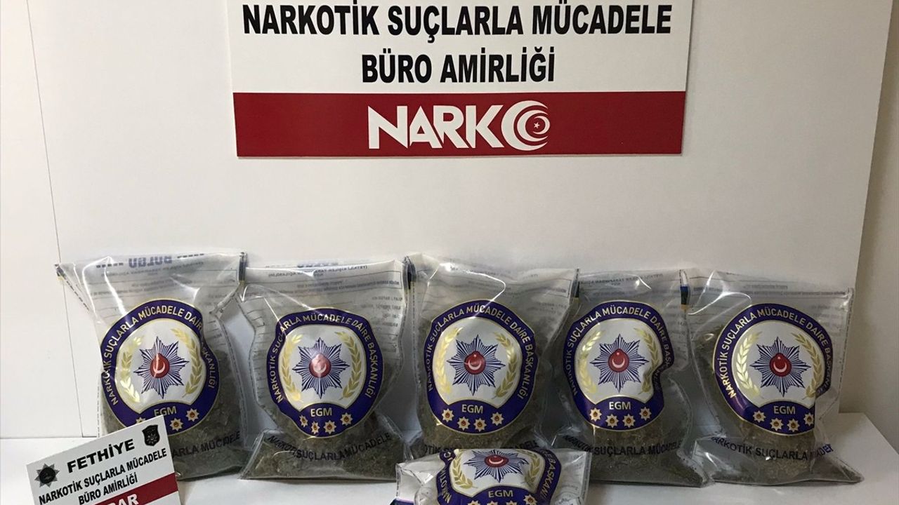 Fethiye'de Uyuşturucu Operasyonu: 3 Tutuklu