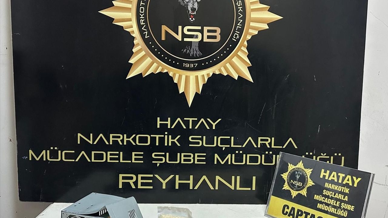 Hatay'da Bilgisayar Fanında Uyuşturucu Yakalandı