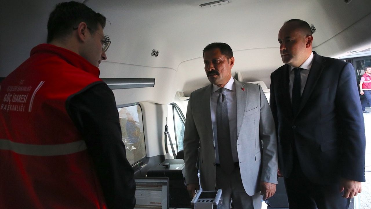 Hatay'da Dron ve Mobil Göç Araçları Hizmete Girdi
