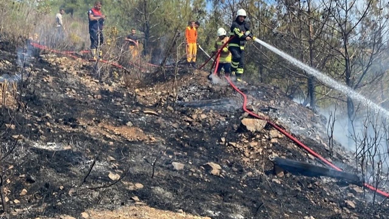 Hatay'da Orman Yangını Kontrol Altına Alındı