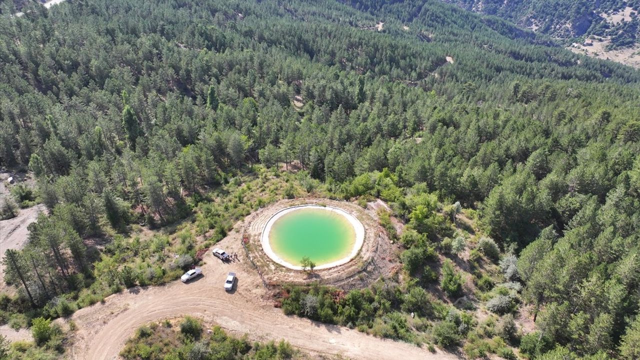 Isparta'da Yangın Söndürme Havuzları Yenilendi