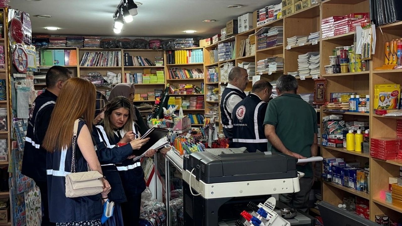 İstanbul'da Kırtasiye ve Okul Ürünleri Denetimi Başlatıldı