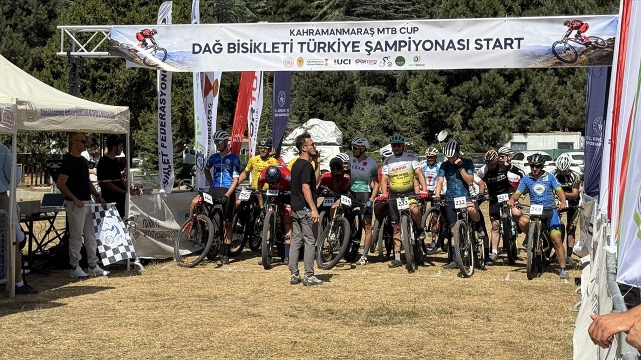 Kahramanmaraş'ta Dağ Bisikleti Şampiyonası Tamamlandı
