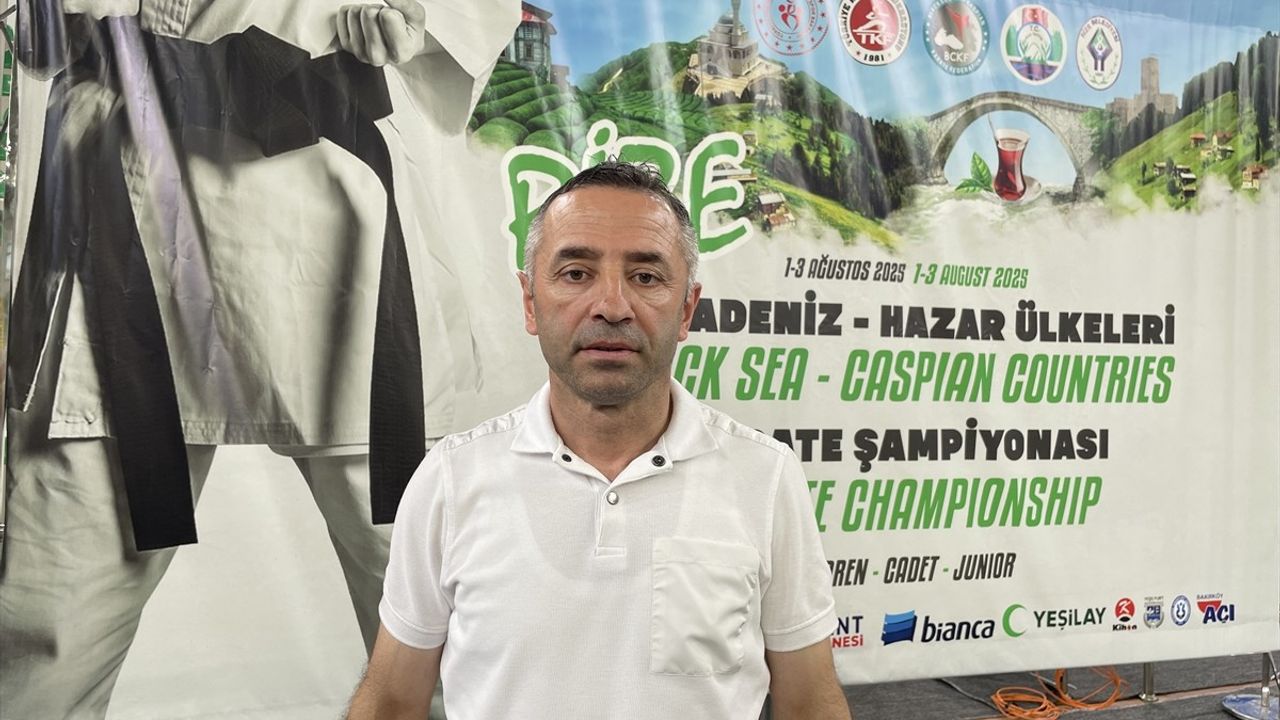 Karadeniz ve Hazar Ülkeleri Karate Şampiyonası Rize'de Tamamlandı