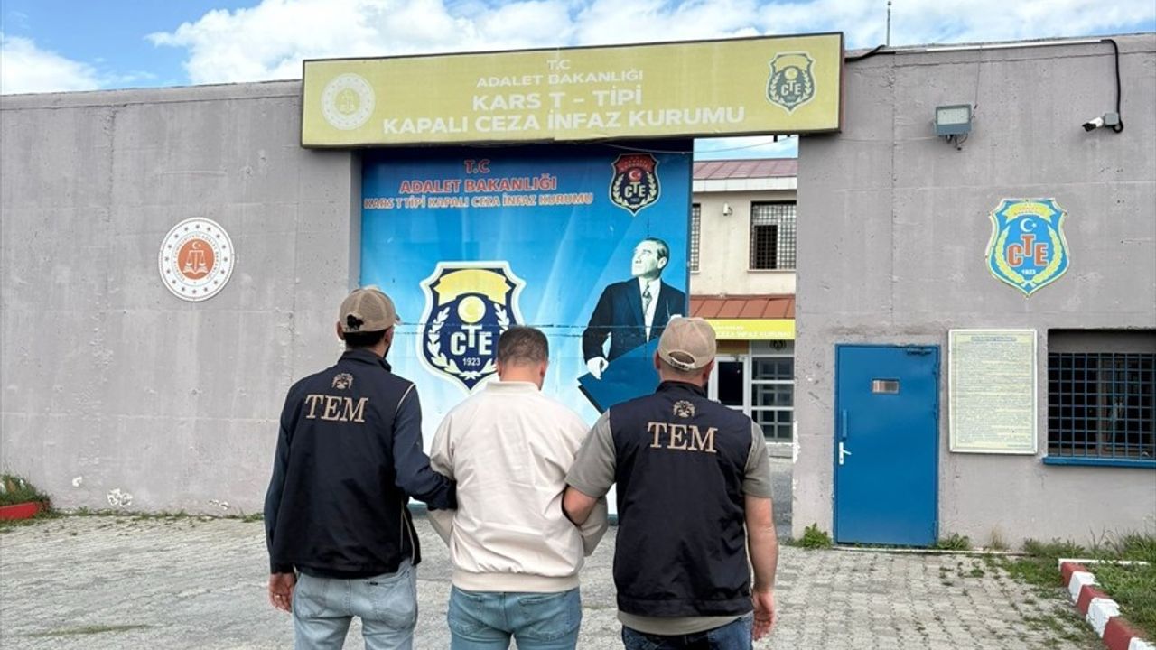 Kars'ta FETÖ Hükümlüsü Yakalandı