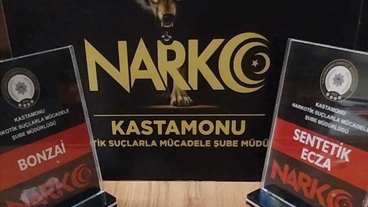 Kastamonu'da Uyuşturucu Operasyonu