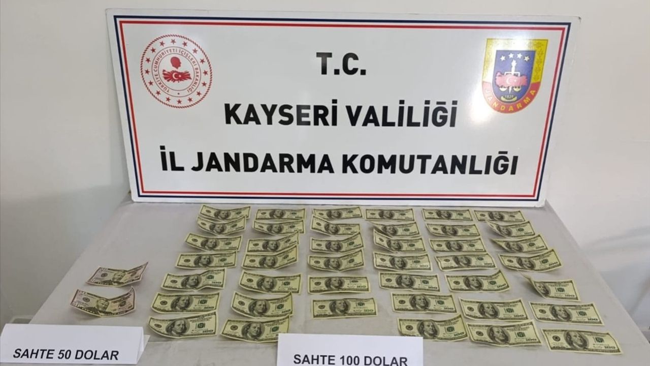 Kayseri'de Sahte Dolar Operasyonu: 1 Kişi Yakalandı