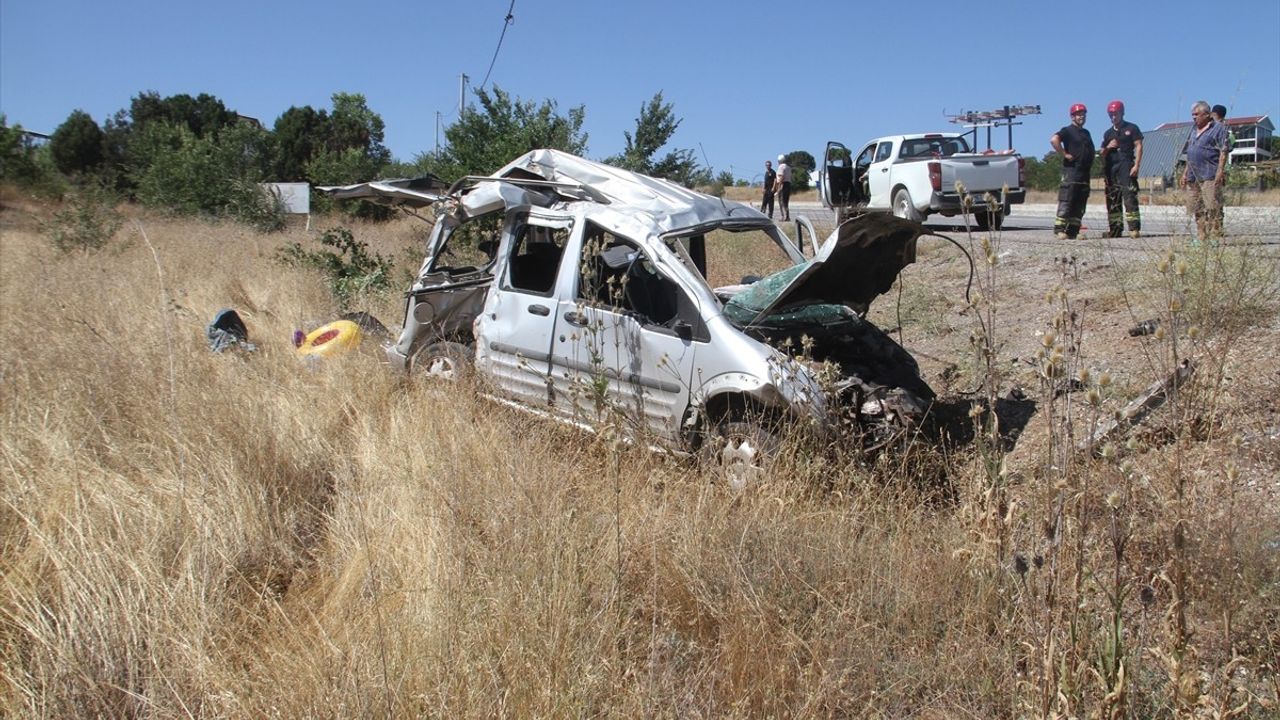 Konya'da Trafik Kazası: 5 Yaralı