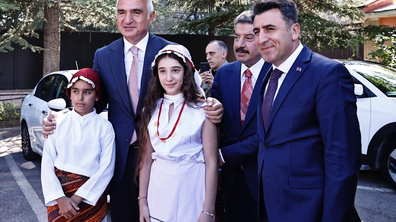 Kültür ve Turizm Bakanı Ersoy Tunceli'yi Ziyaret Etti