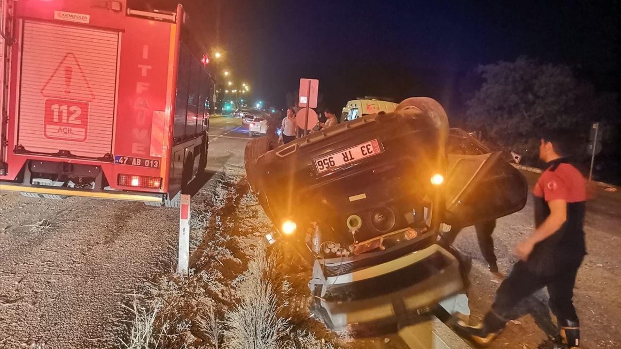 Mardin'de Trafik Kazası: 3 Yaralı