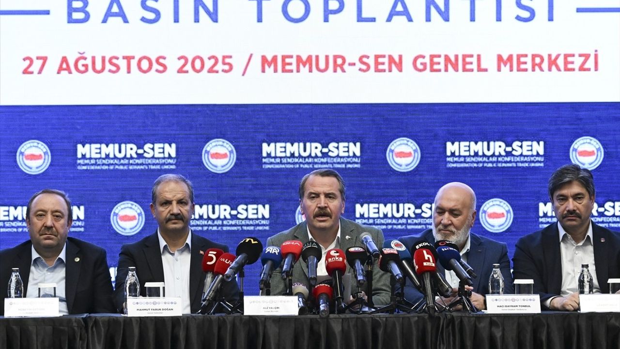 Memur-Sen Genel Başkanı Yalçın: Sendika Yasası Artık Geçerli Değil