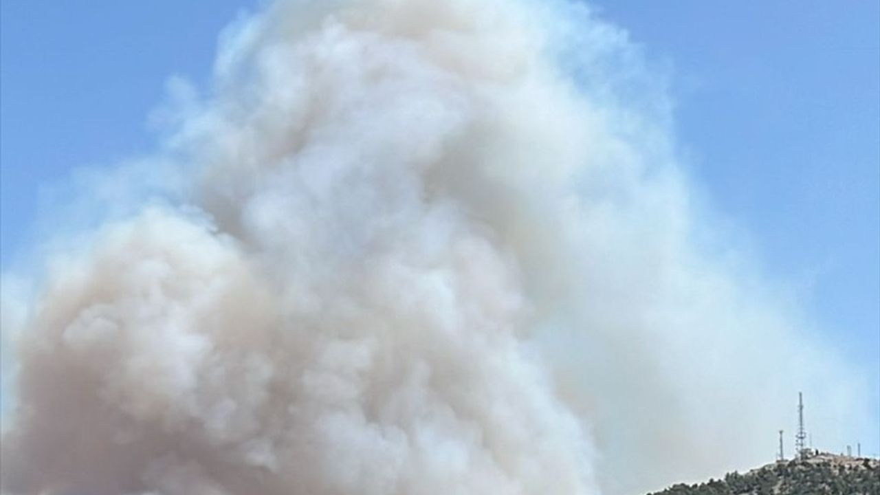 Mersin Silifke'de Orman Yangınına Müdahale Devam Ediyor