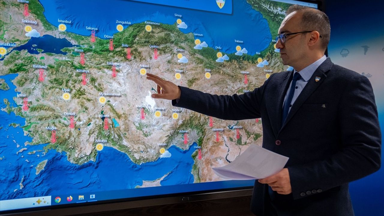 Mevsim Normallerinin Üzerinde Sıcaklıklar Bekleniyor