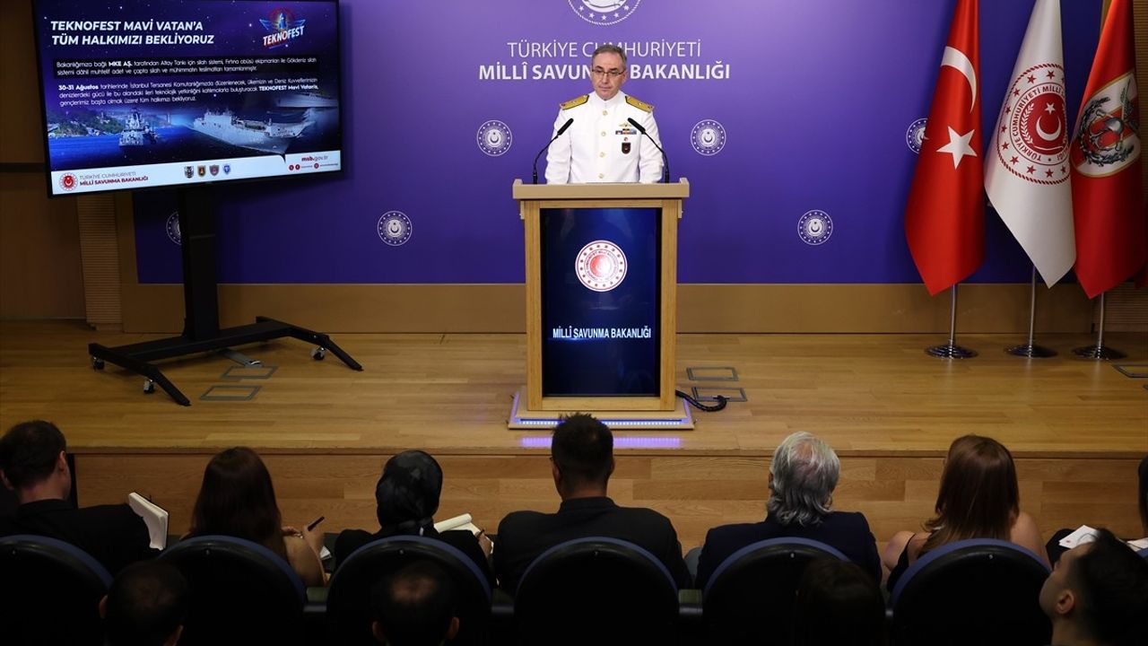 Milli Savunma Bakanlığı'ndan Basın Toplantısı Açıklamaları