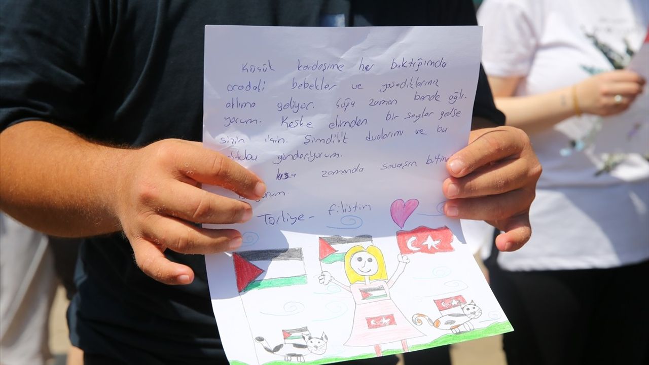 Özel Gereksinimli Çocuklardan Gazze'ye Umut Mektupları