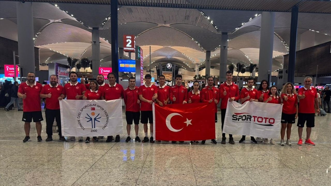 Özel Sporcular Dünya Şampiyonası İçin Tayland'a Yolculuk Yaptı