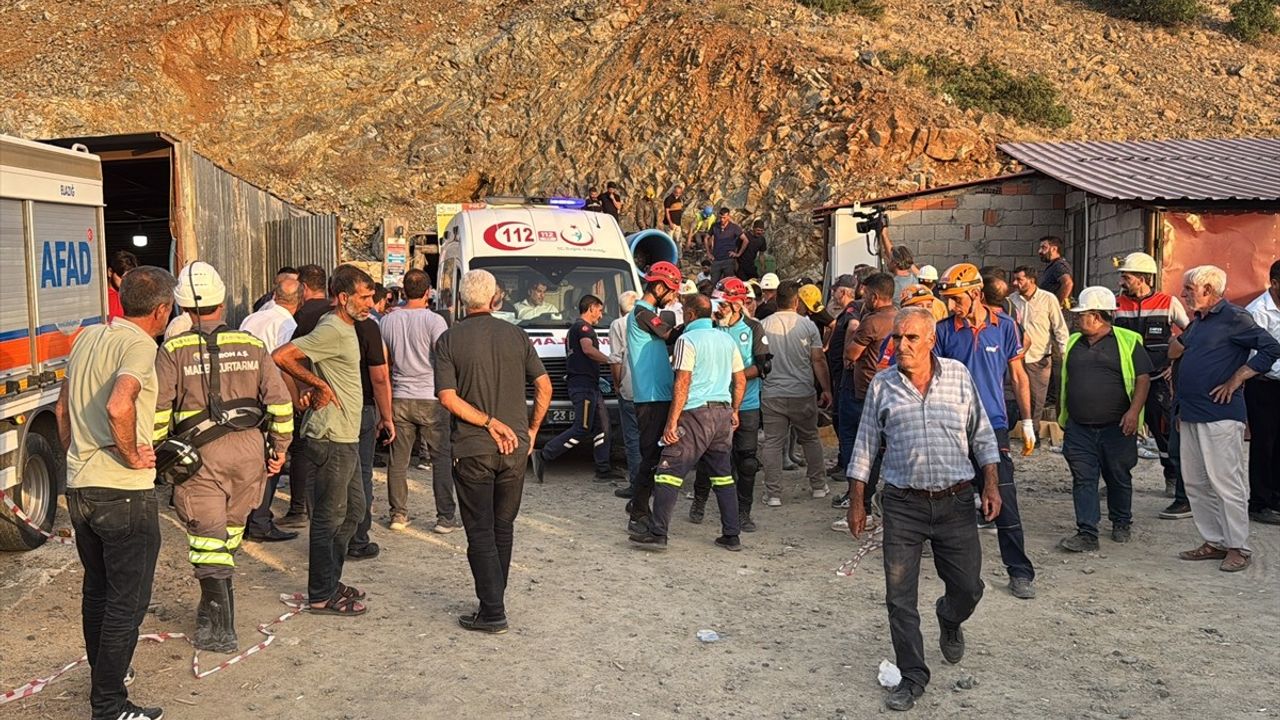 Palu'da Maden Ocağında Göçük: 1 İşçi Hayatını Kaybetti