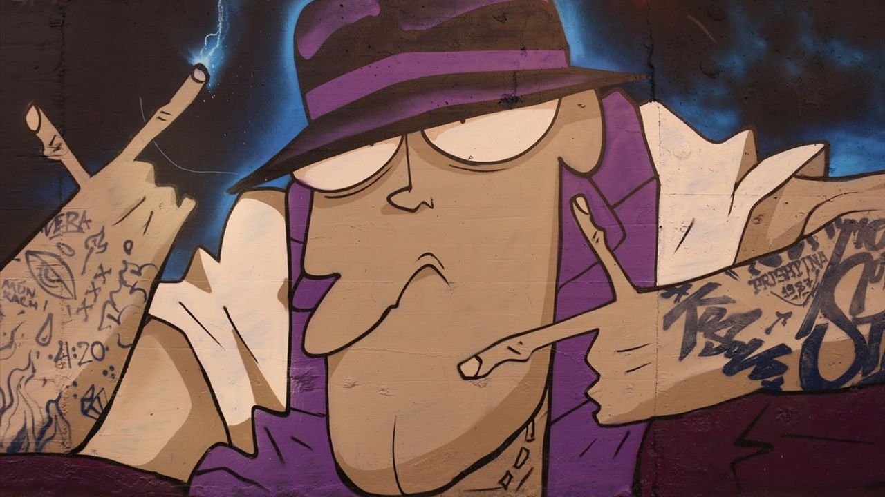 Priştine'de Renkli Grafiti Festivali: 9. Meeting of Styles
